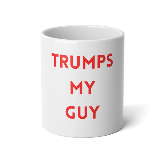 My Guy Red Letters Jumbo Mug, 20oz