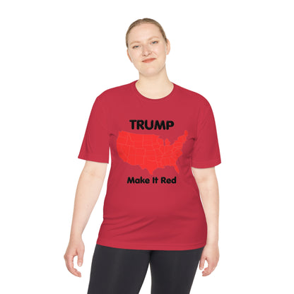 Red States Unisex Moisture Wicking Tee