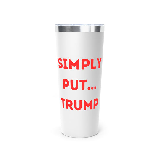 Simply Put Copper Vacuum Insulated Tumbler, 22oz