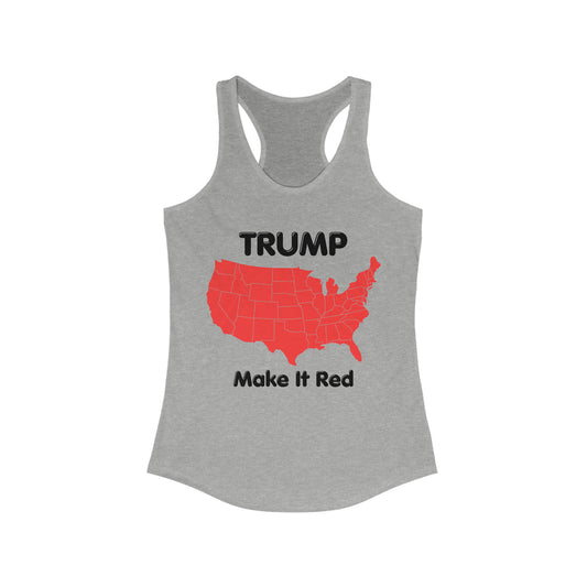 Make It Red Women's Ideal Racerback Tank