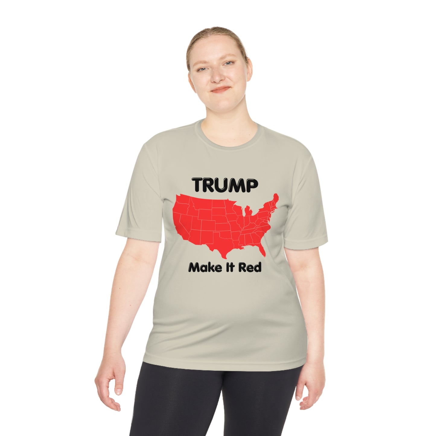 Red States Unisex Moisture Wicking Tee