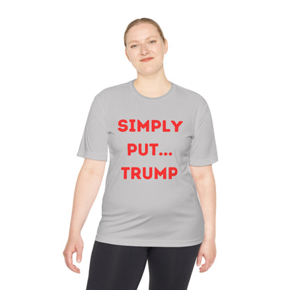 Simply Put Unisex Moisture Wicking Tee