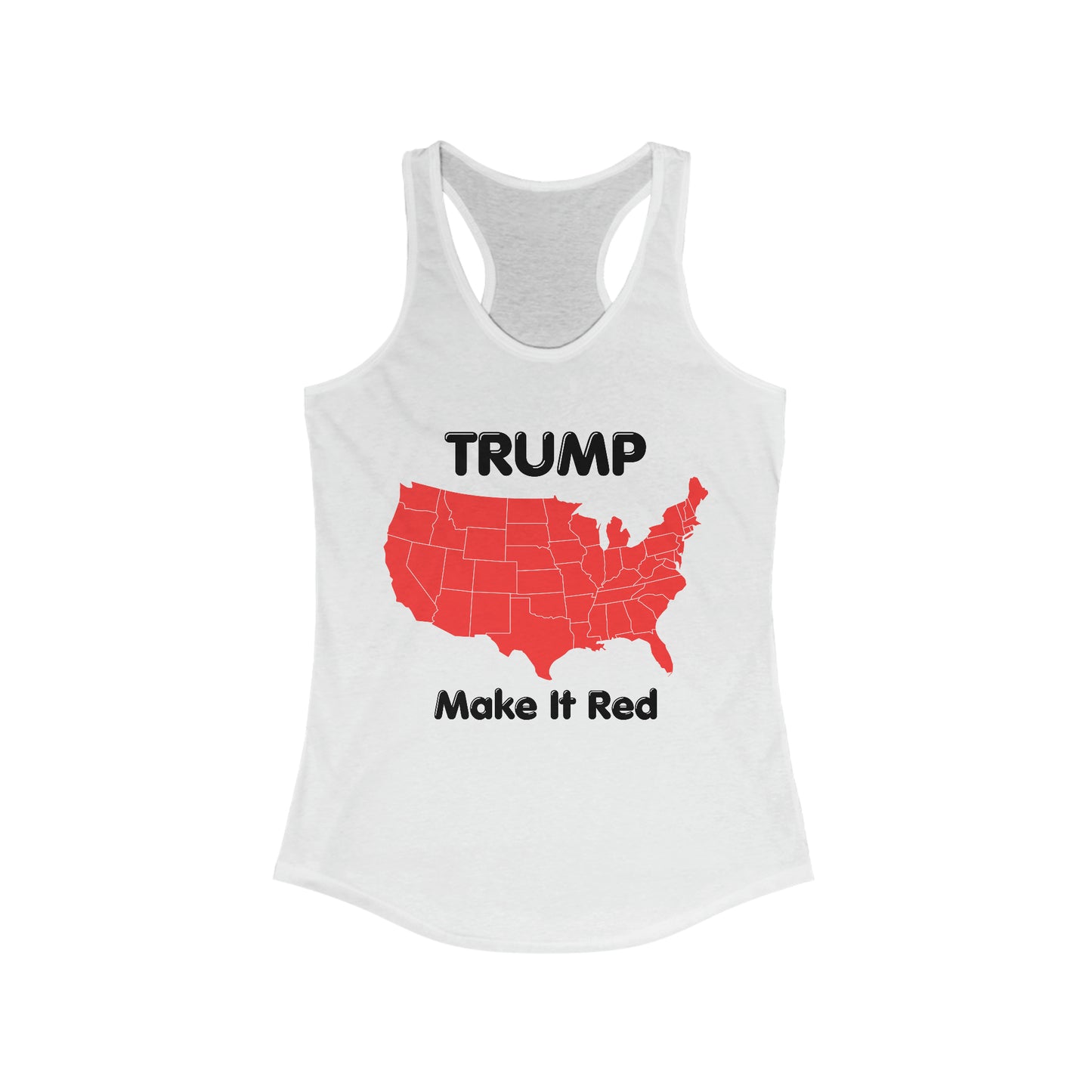 Make It Red Women's Ideal Racerback Tank