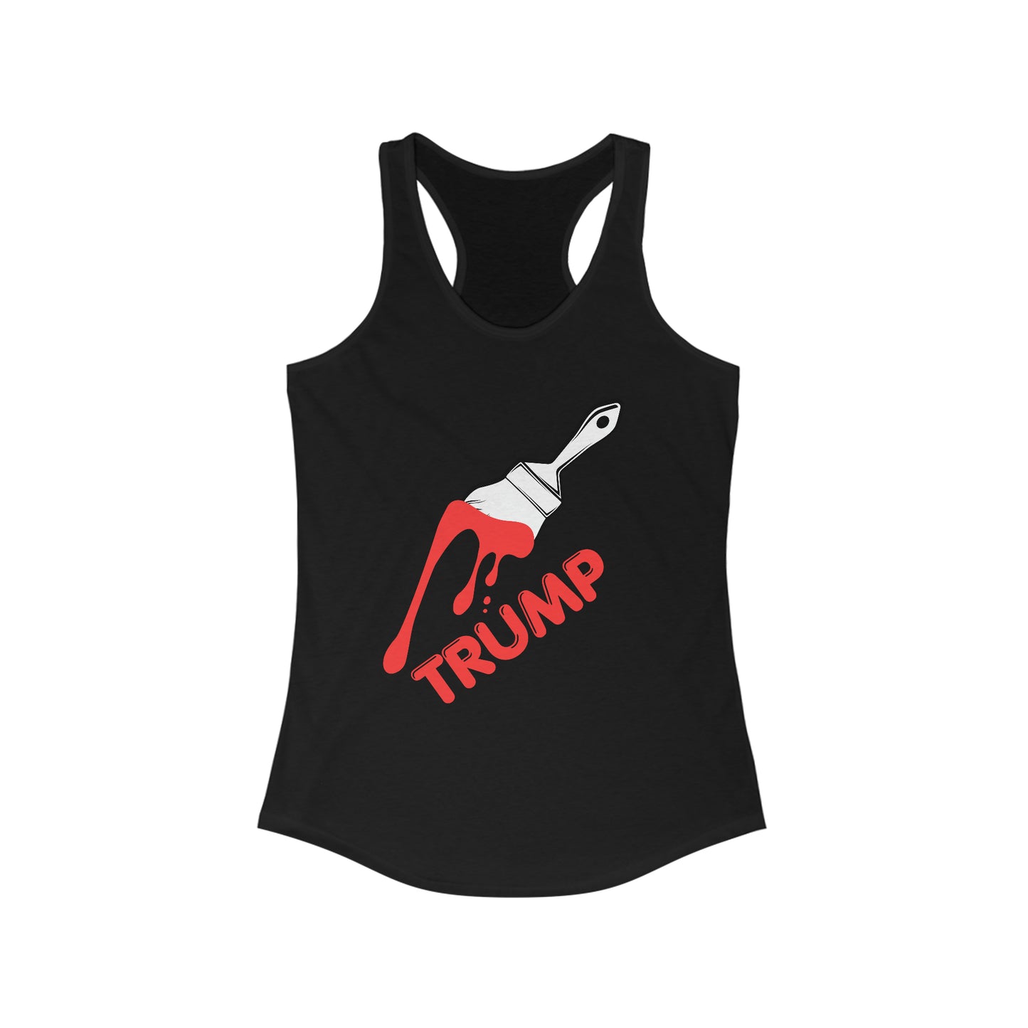 Painted Trump Women's Ideal Racerback Tank