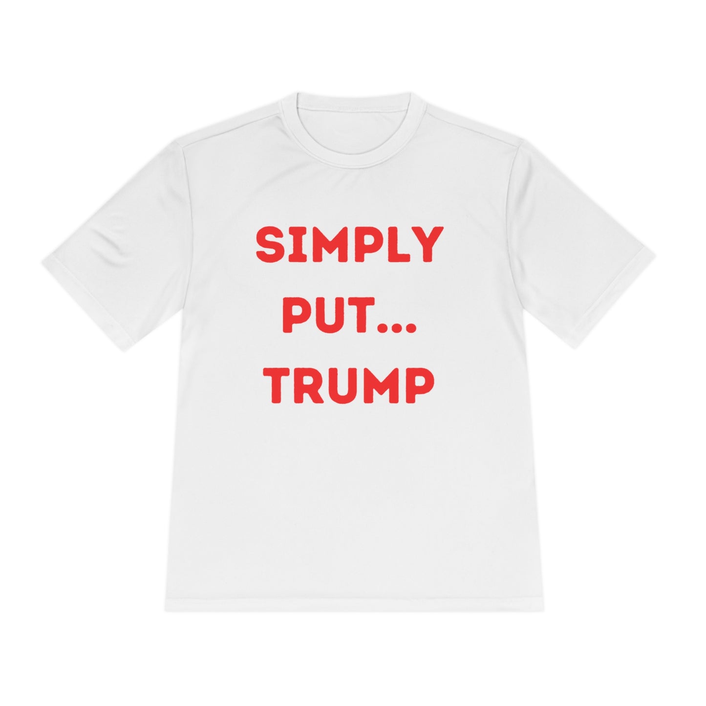 Simply Put Unisex Moisture Wicking Tee