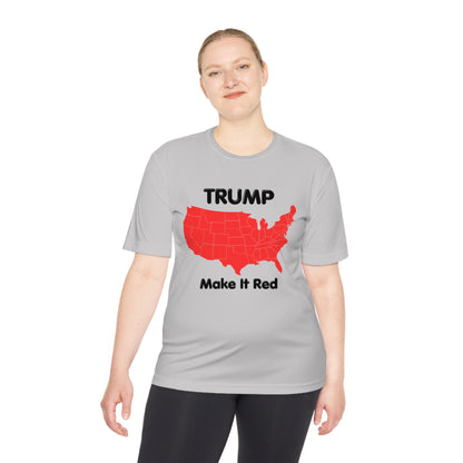 Red States Unisex Moisture Wicking Tee