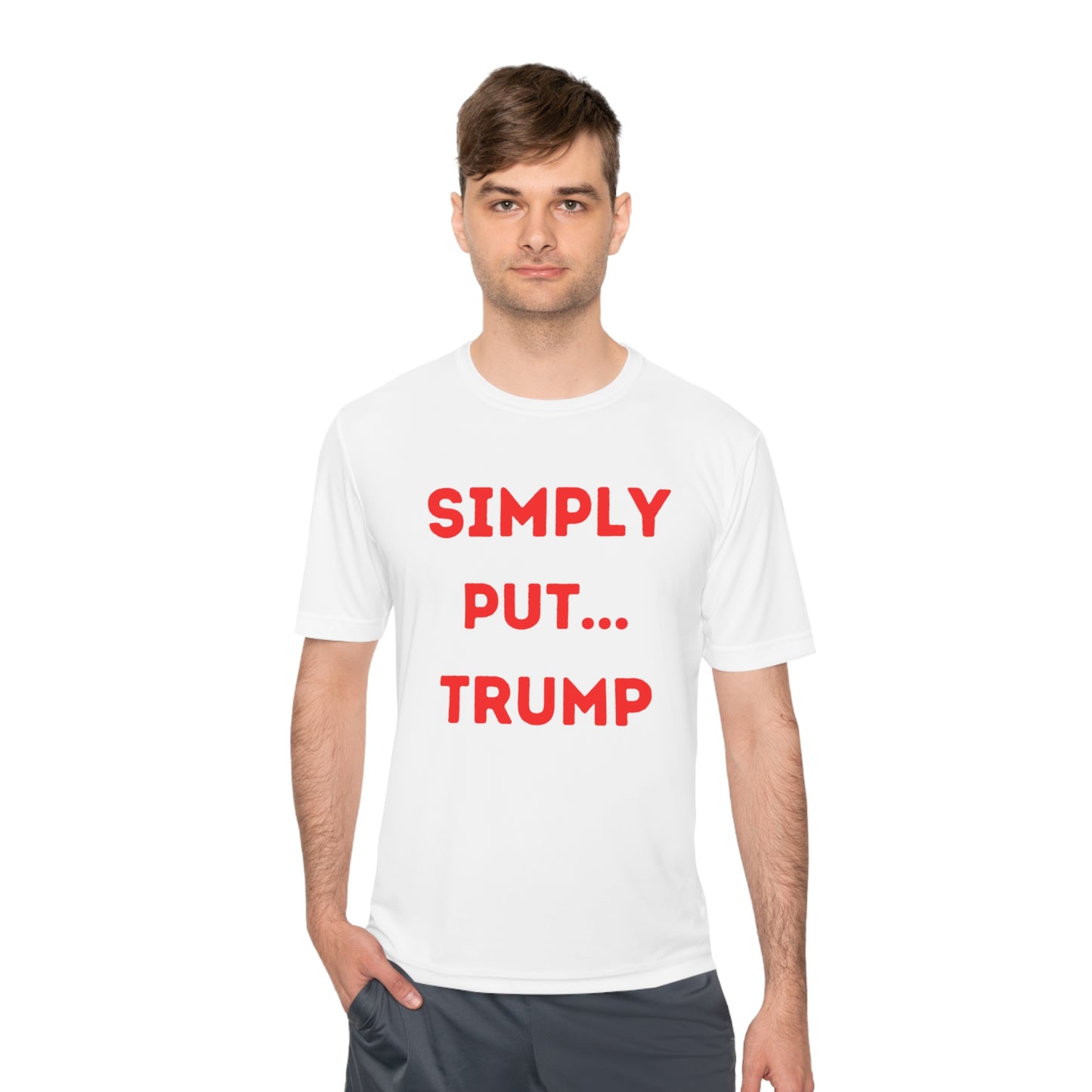 Simply Put Unisex Moisture Wicking Tee