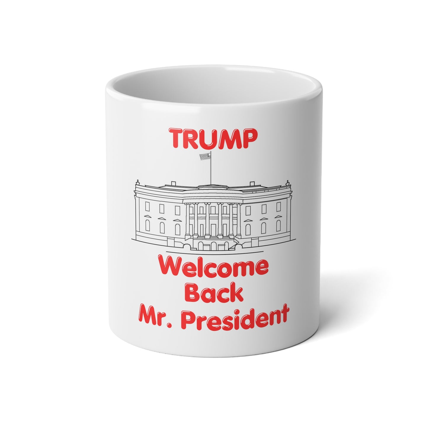 Welcome Back Jumbo Mug, 20oz