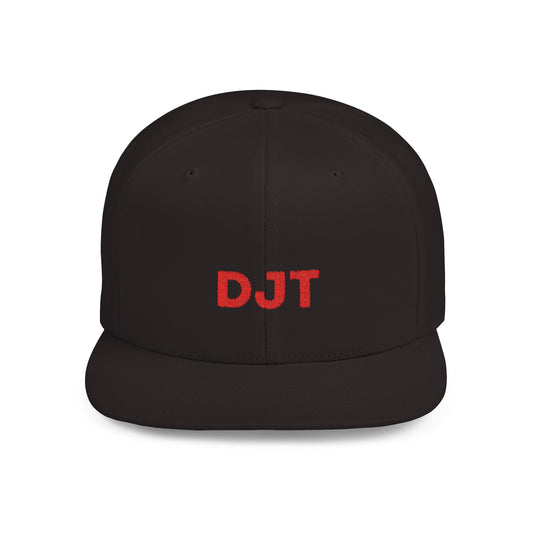 DJT Flat Bill Snapback