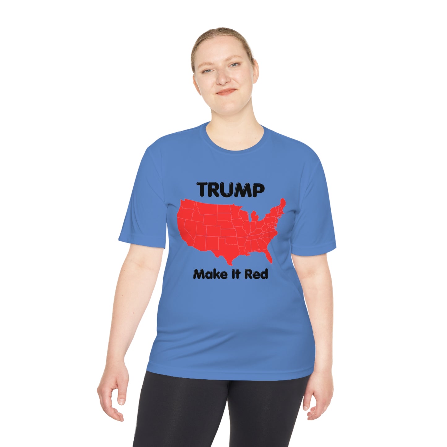 Red States Unisex Moisture Wicking Tee