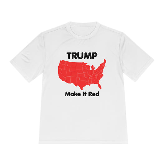 Red States Unisex Moisture Wicking Tee