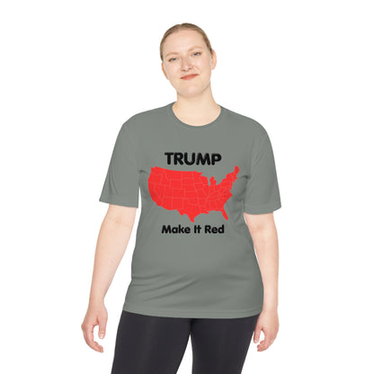 Red States Unisex Moisture Wicking Tee